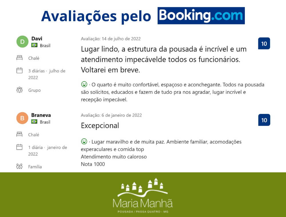Avaliações