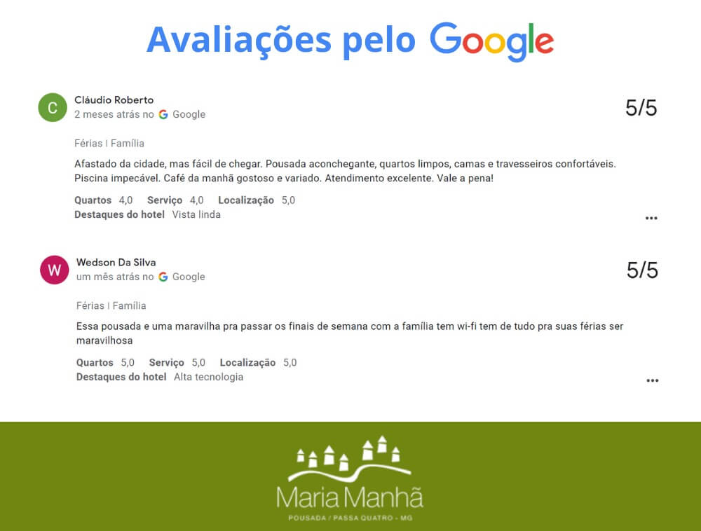 Avaliações