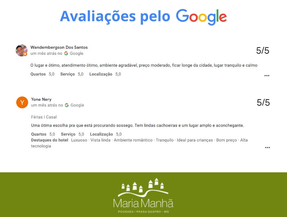 Avaliações